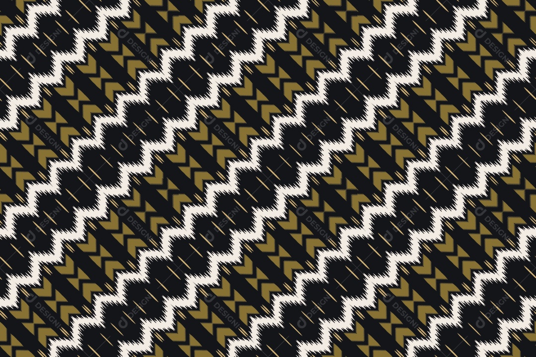 Tecido de Seda Tradicional Padrão Sem Costura Ilustração Vetor EPS