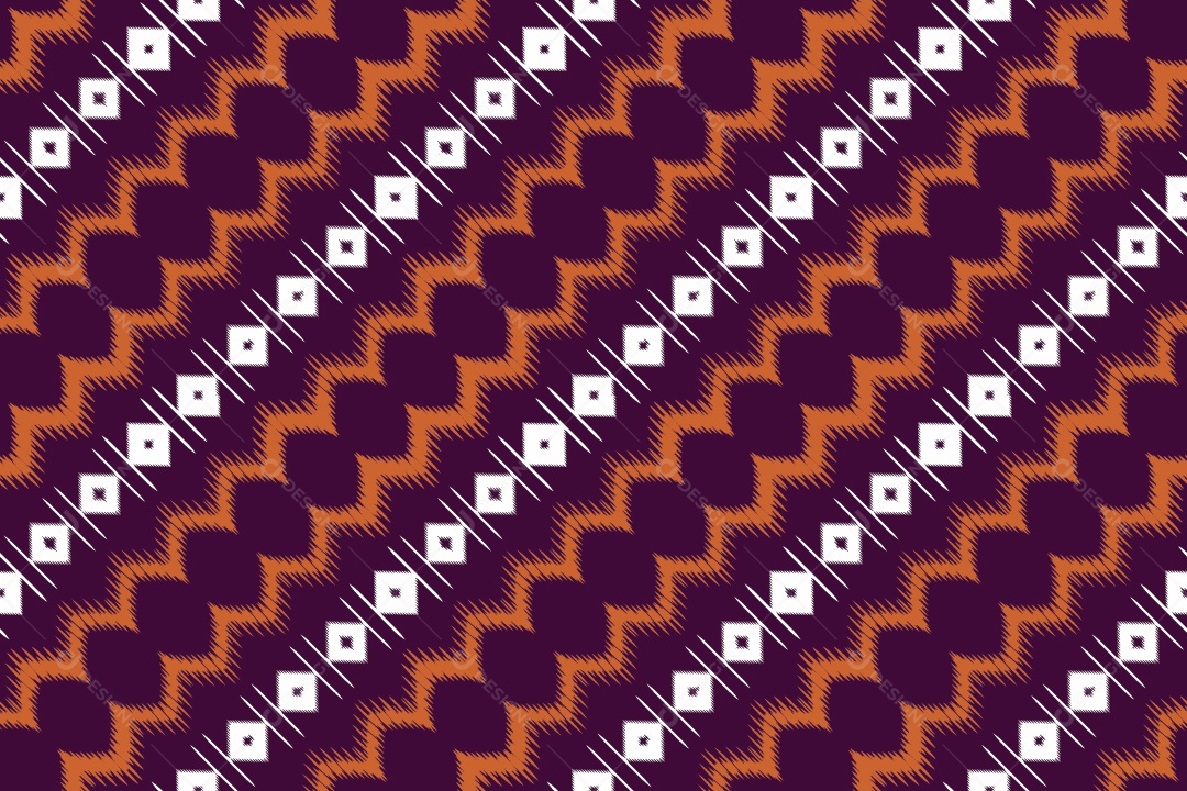 Tecido de Seda Tradicional Padrão Sem Costura Ilustração Vetor EPS