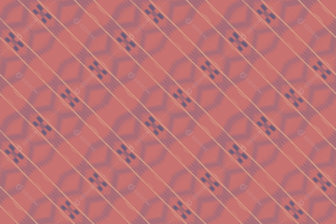 Tecido de Seda Tradicional Padrão Sem Costura Ilustração Vetor EPS