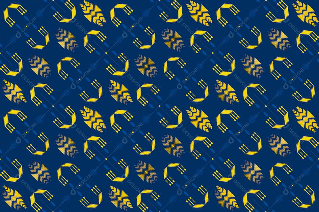 Tecido de Seda Tradicional Padrão Sem Costura Ilustração Vetor EPS