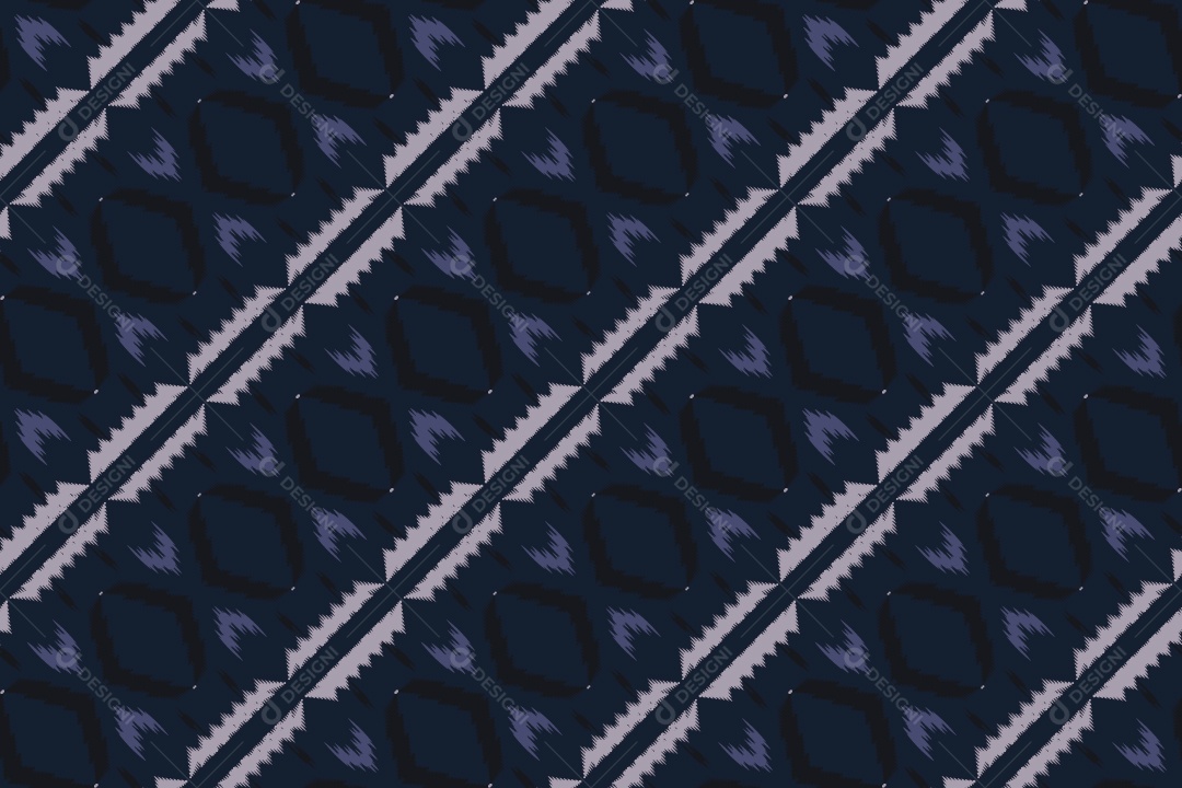 Tecido de Seda Tradicional Padrão Sem Costura Ilustração Vetor EPS