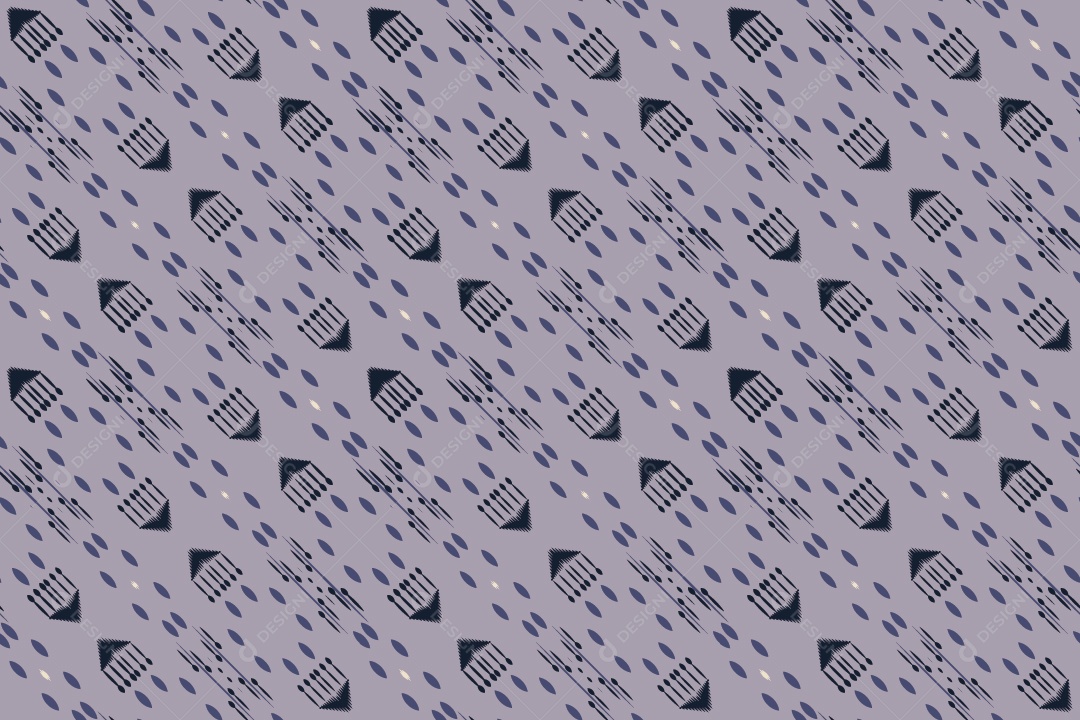 Tecido de Seda Tradicional Padrão Sem Costura Ilustração Vetor EPS