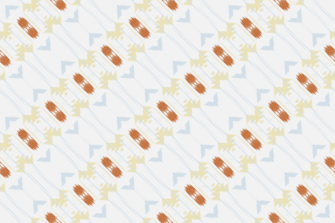 Tecido de Seda Tradicional Padrão Sem Costura Ilustração Vetor EPS