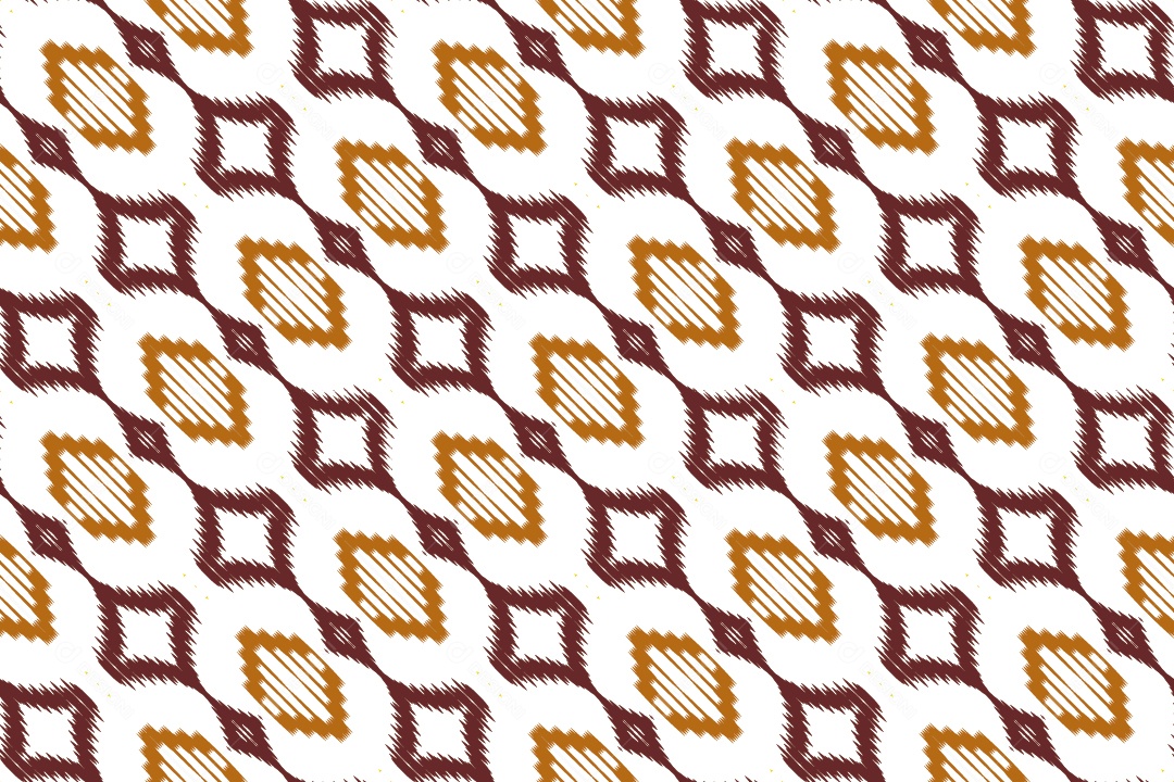 Tecido de Seda Tradicional Padrão Sem Costura Ilustração Vetor EPS