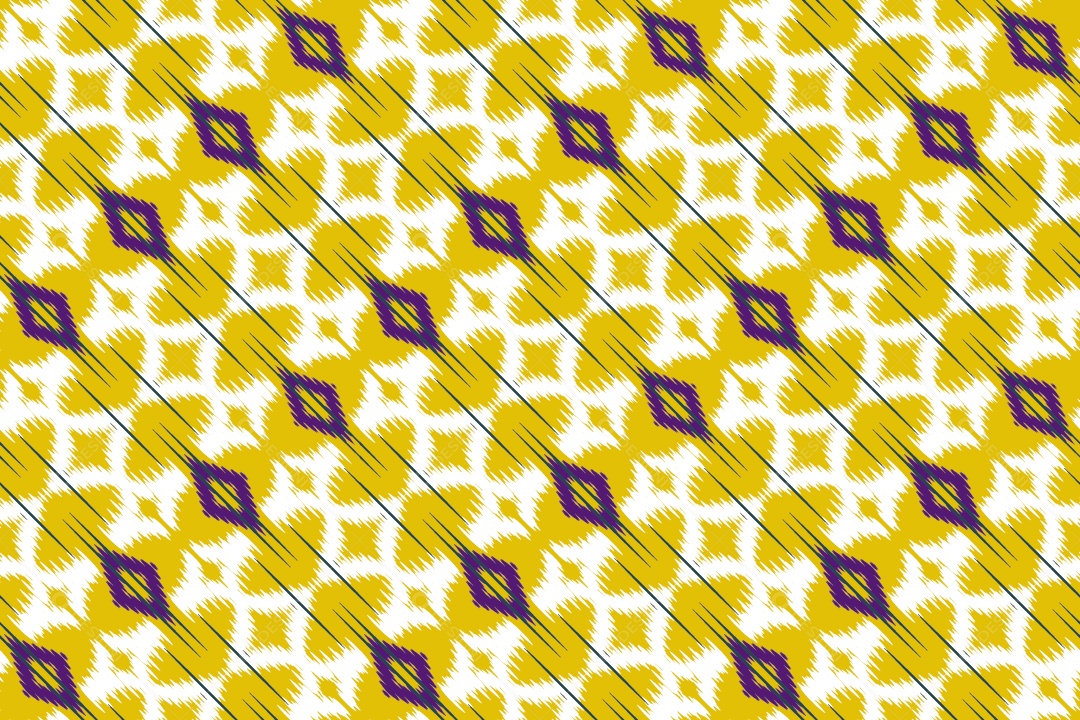 Tecido de Seda Tradicional Padrão Sem Costura Ilustração Vetor EPS