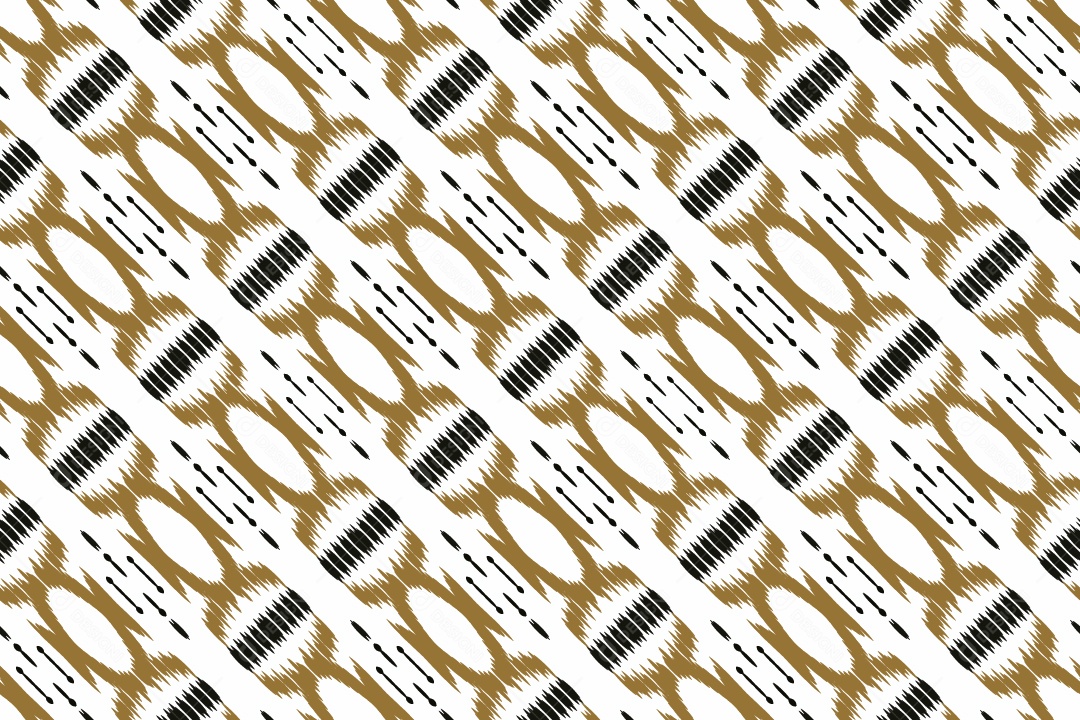 Tecido de Seda Tradicional Padrão Sem Costura Ilustração Vetor EPS