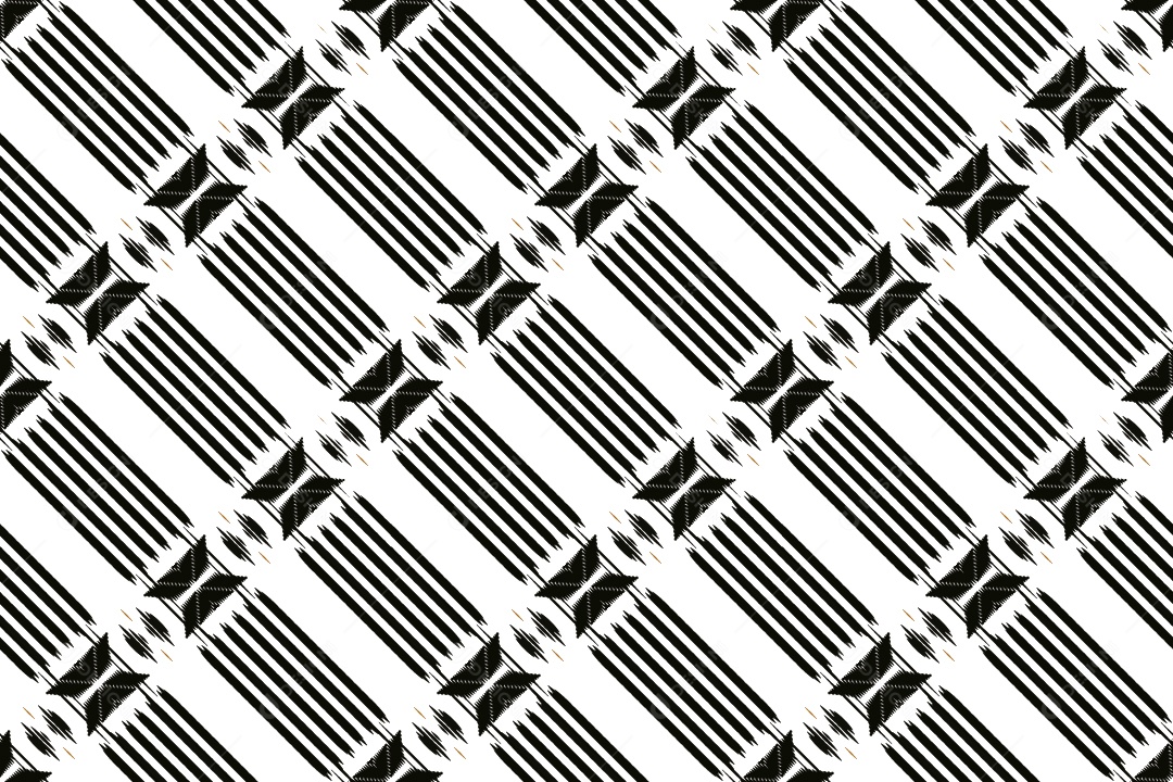 Tecido de Seda Tradicional Padrão Sem Costura Ilustração Vetor EPS