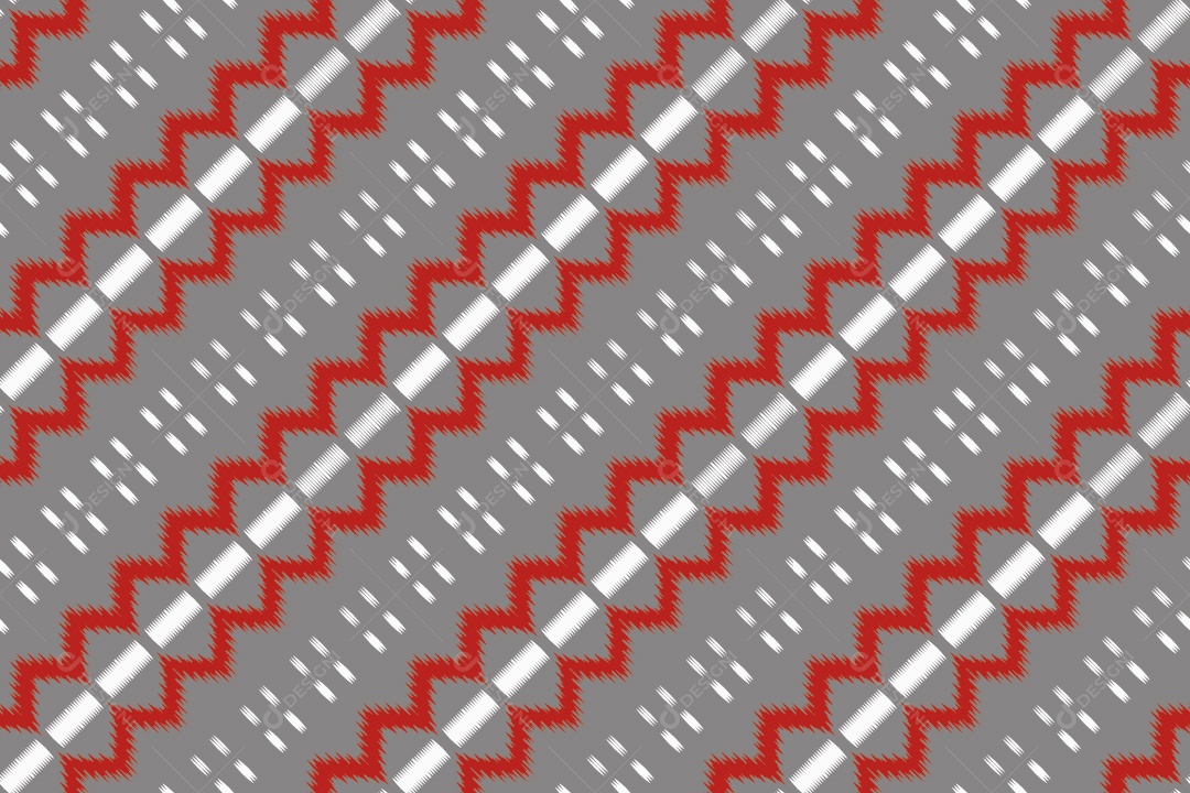 Tribal Tradicional Colorido Ilustração Vetor EPS