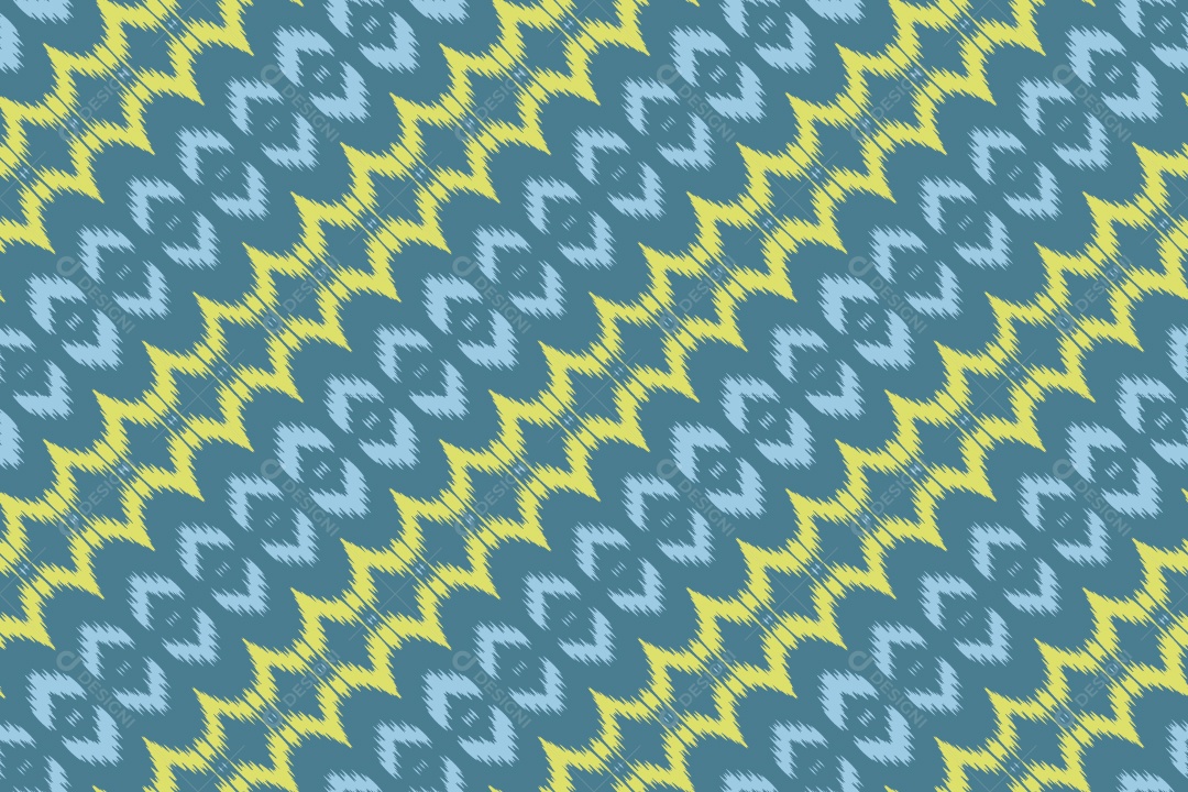 Tribal Tradicional Colorido Ilustração Vetor EPS