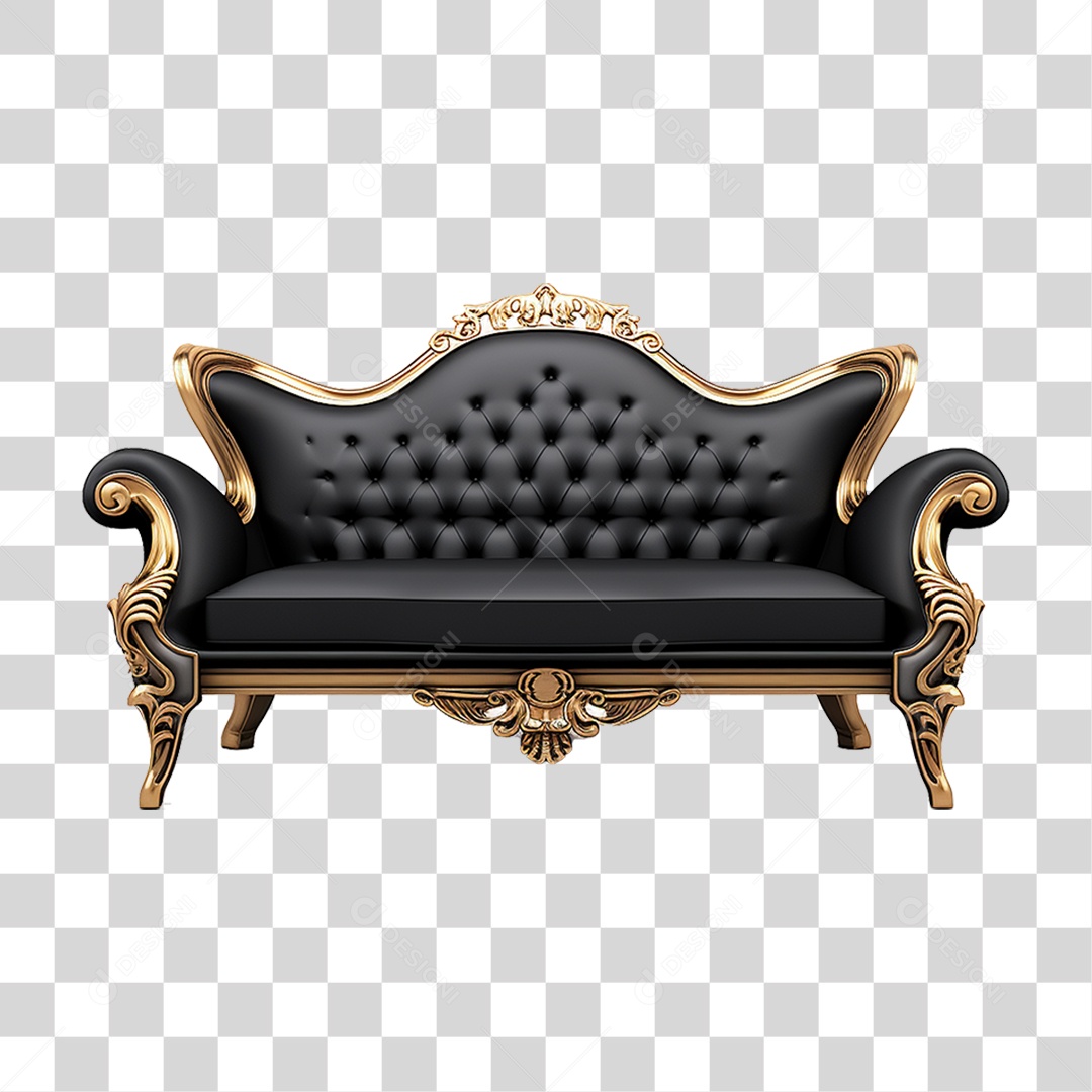 Sofá Poltronas PNG Transparente