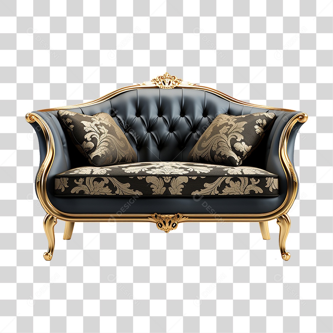 Sofá Poltronas PNG Transparente