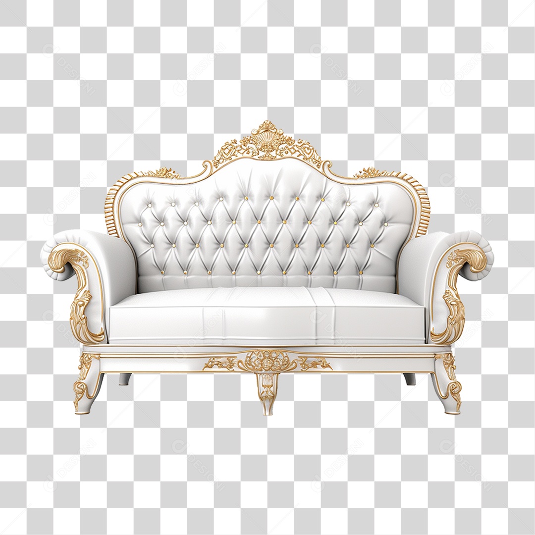 Sofá Poltronas PNG Transparente