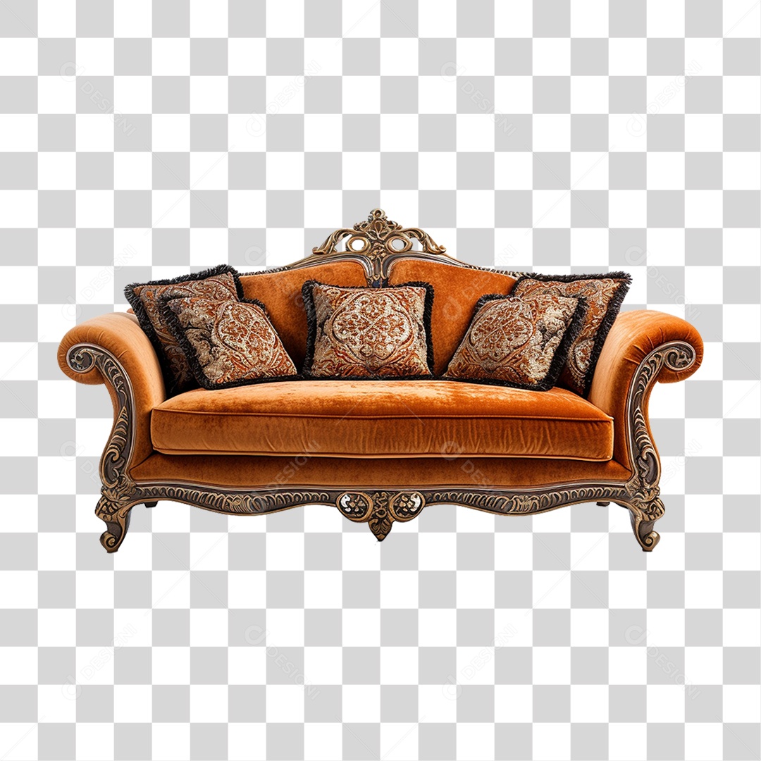 Sofá Poltronas PNG Transparente