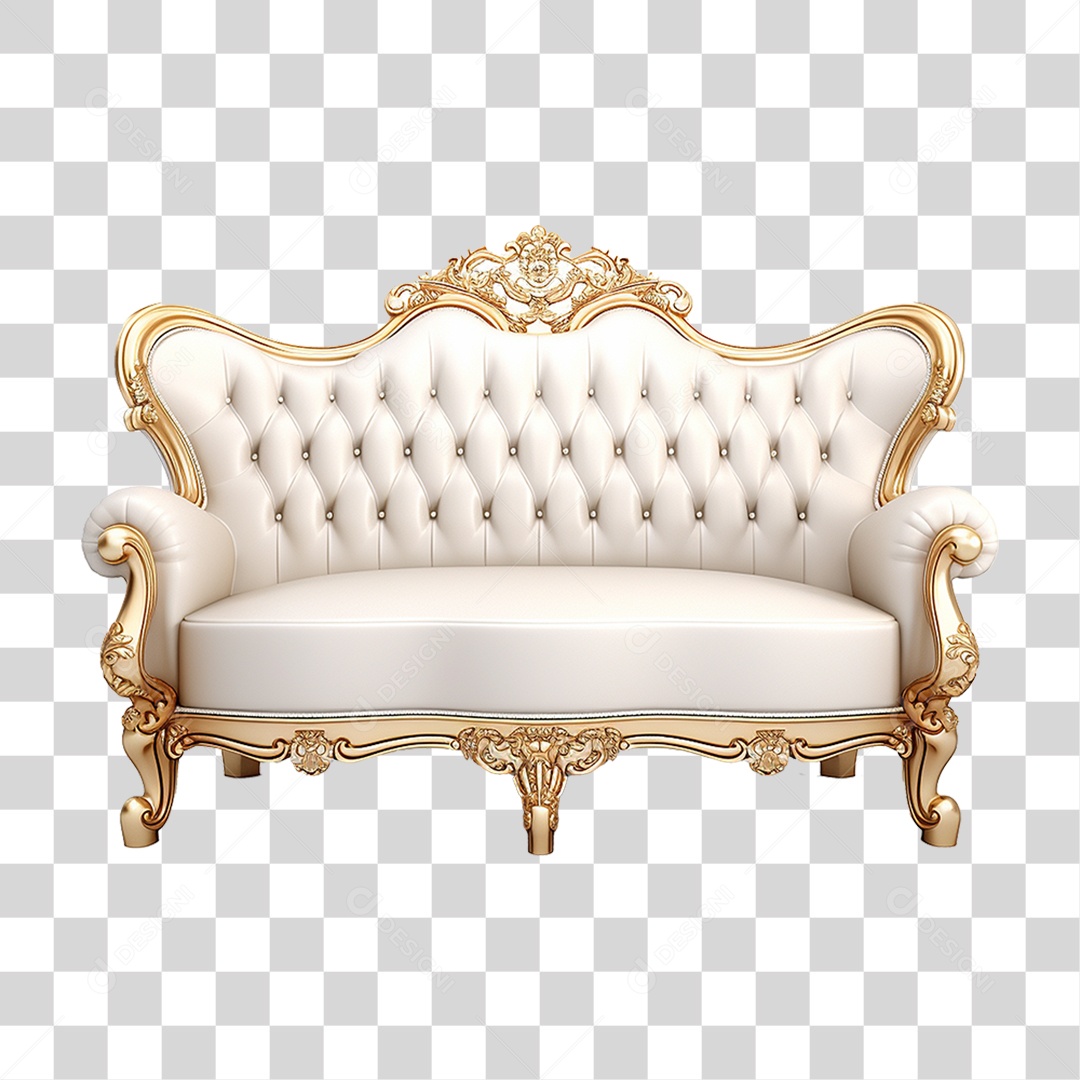 Sofá Poltronas PNG Transparente