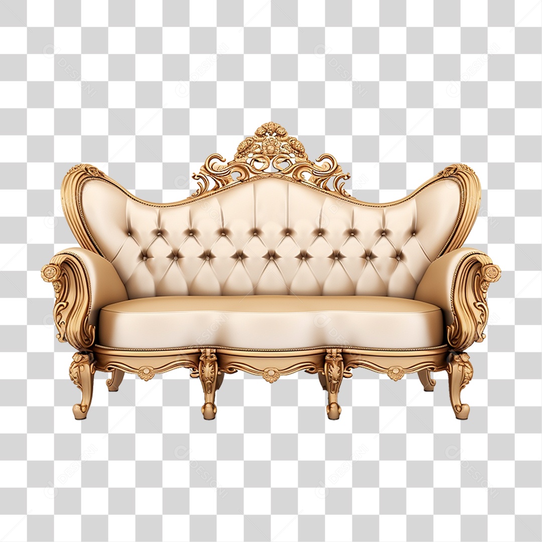 Sofá Poltronas PNG Transparente