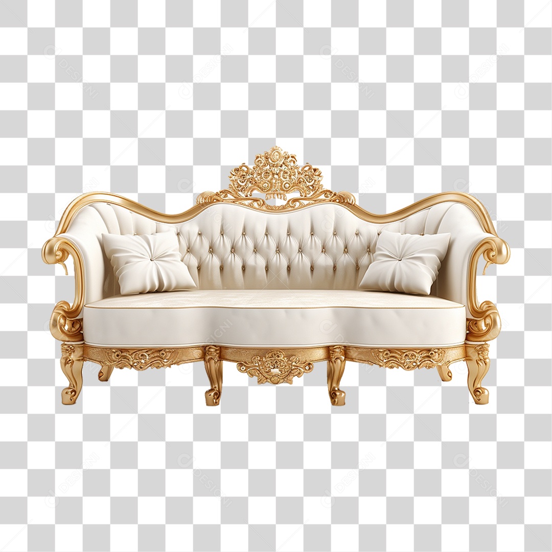 Sofá Poltronas PNG Transparente