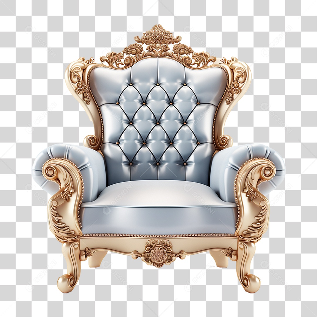 Sofá Poltronas PNG Transparente