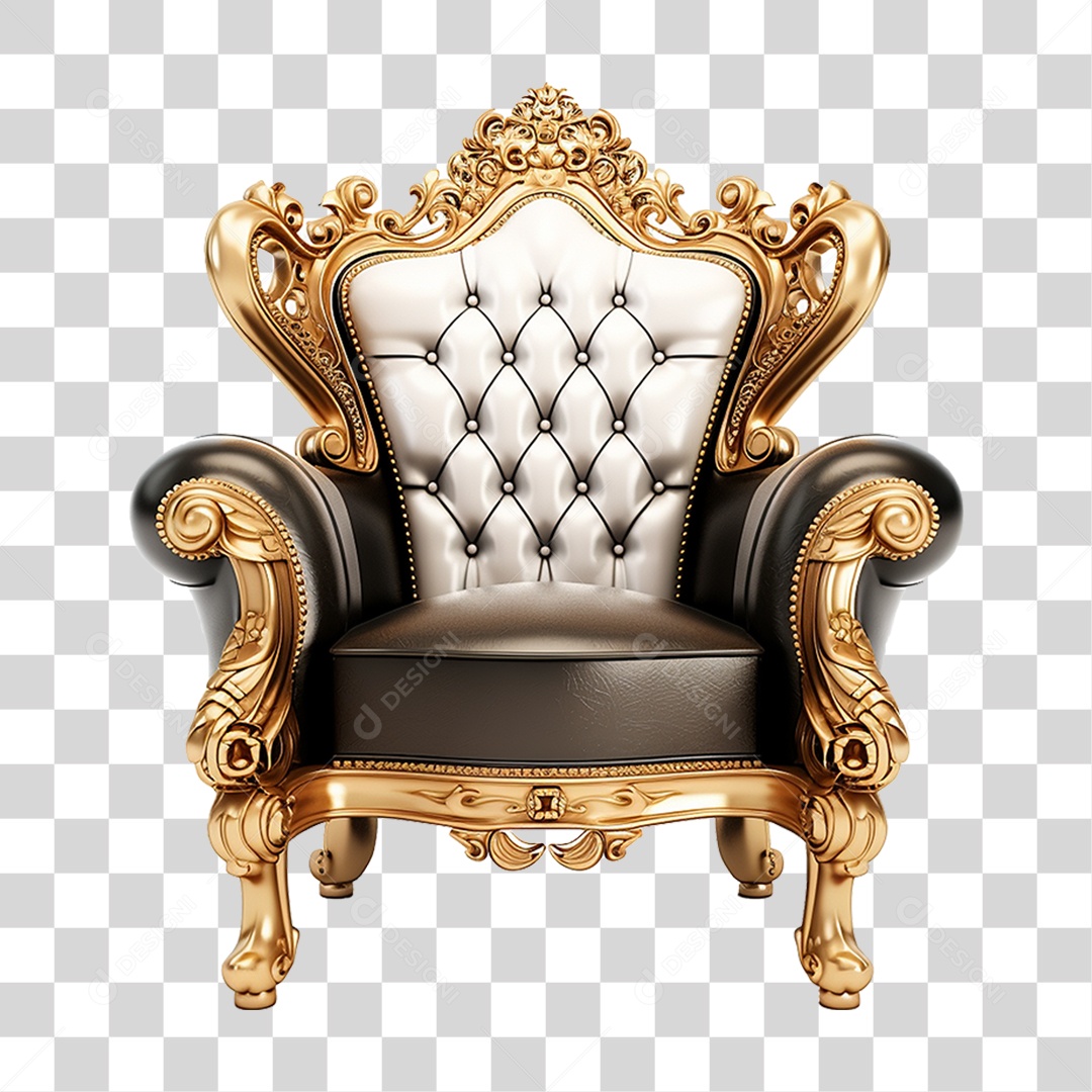 Sofá Poltronas PNG Transparente