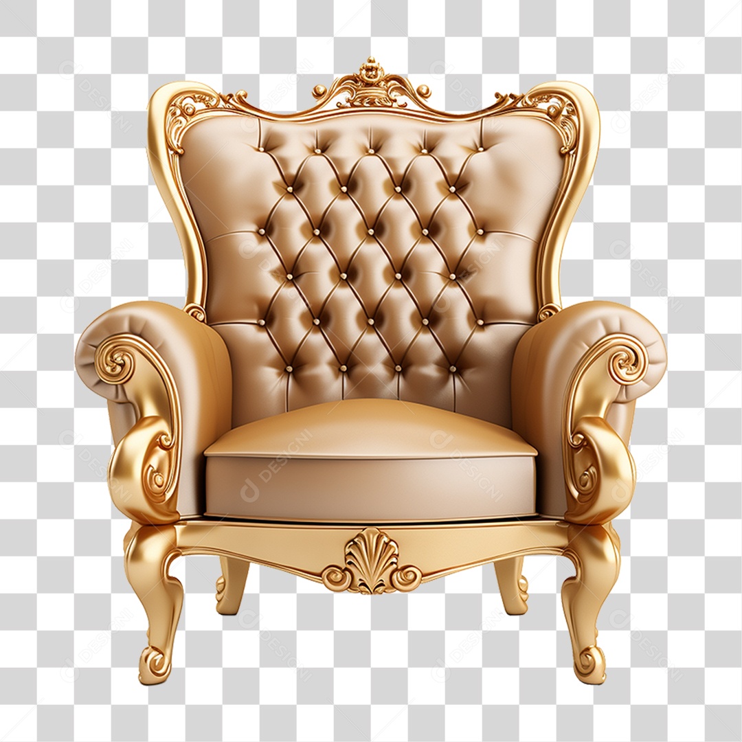 Sofá Poltronas PNG Transparente