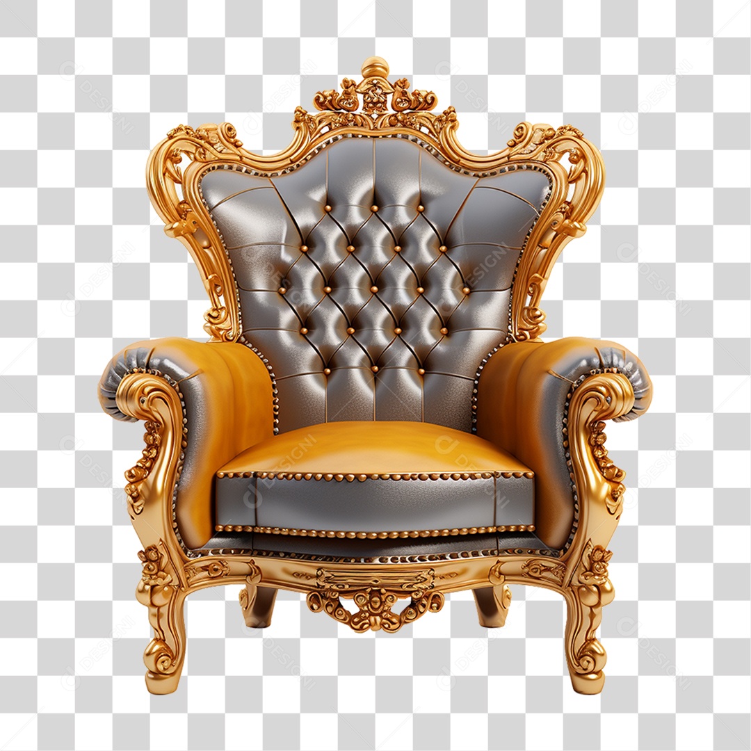 Sofá Poltronas PNG Transparente