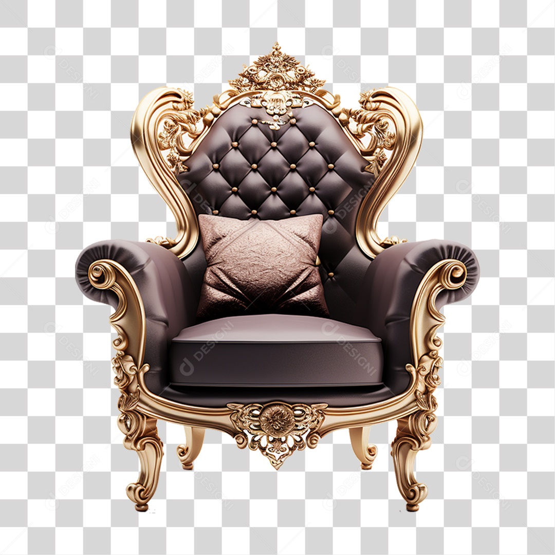 Sofá Poltronas PNG Transparente