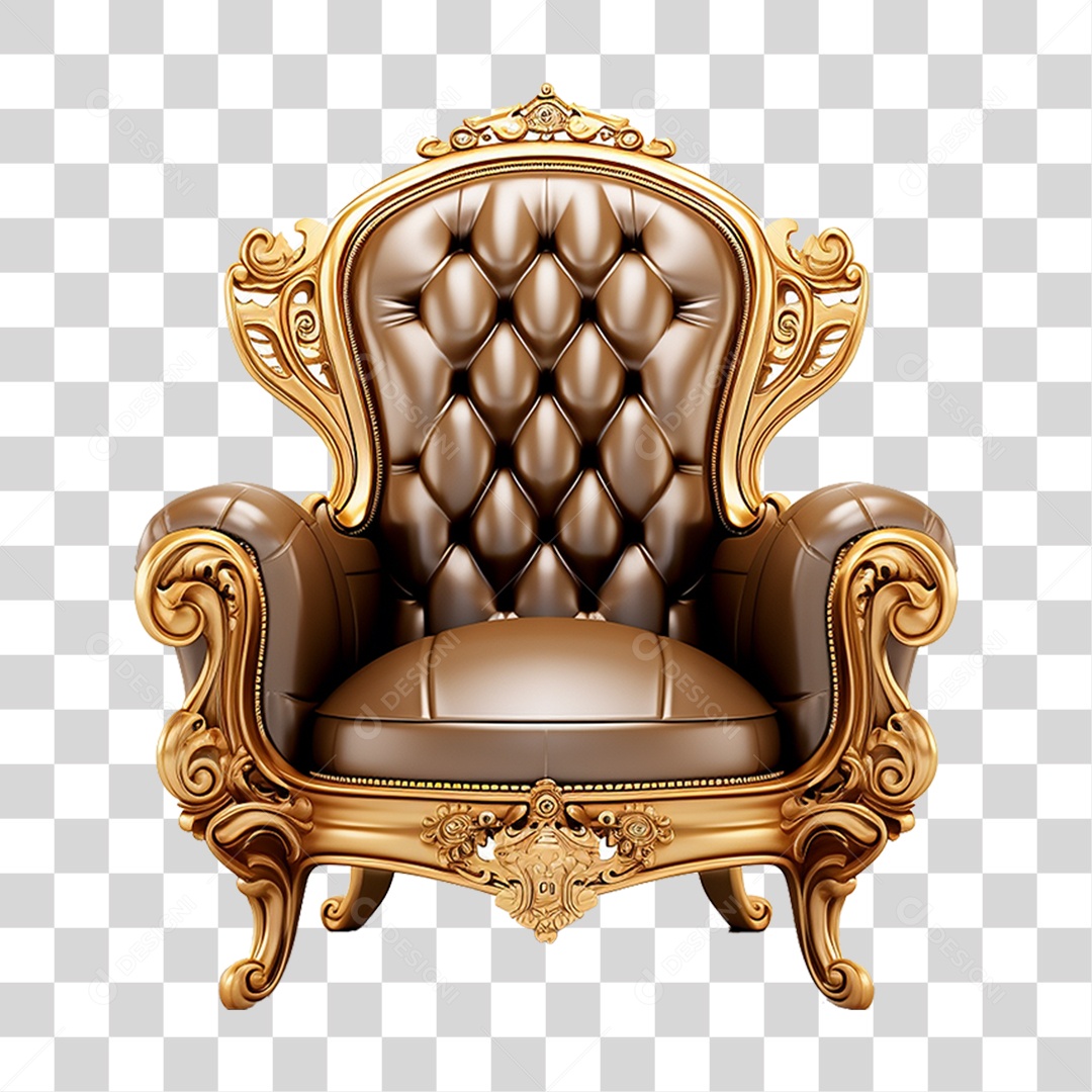 Sofá Poltronas PNG Transparente