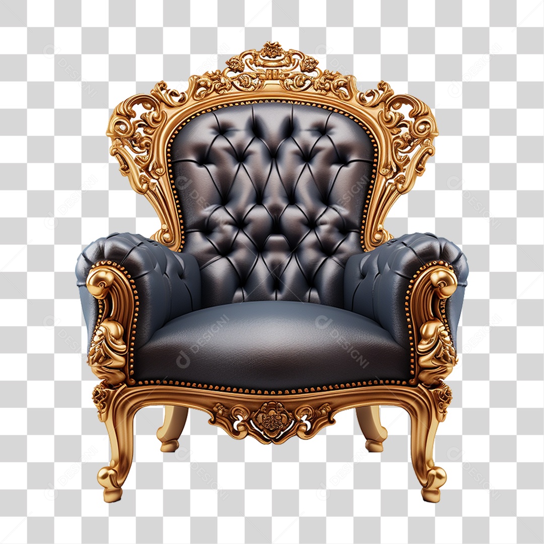 Sofá Poltronas PNG Transparente