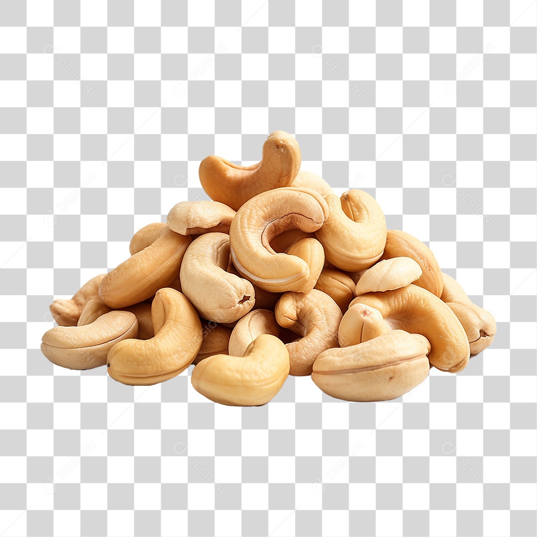 Castanhas de Caju PNG Transparente