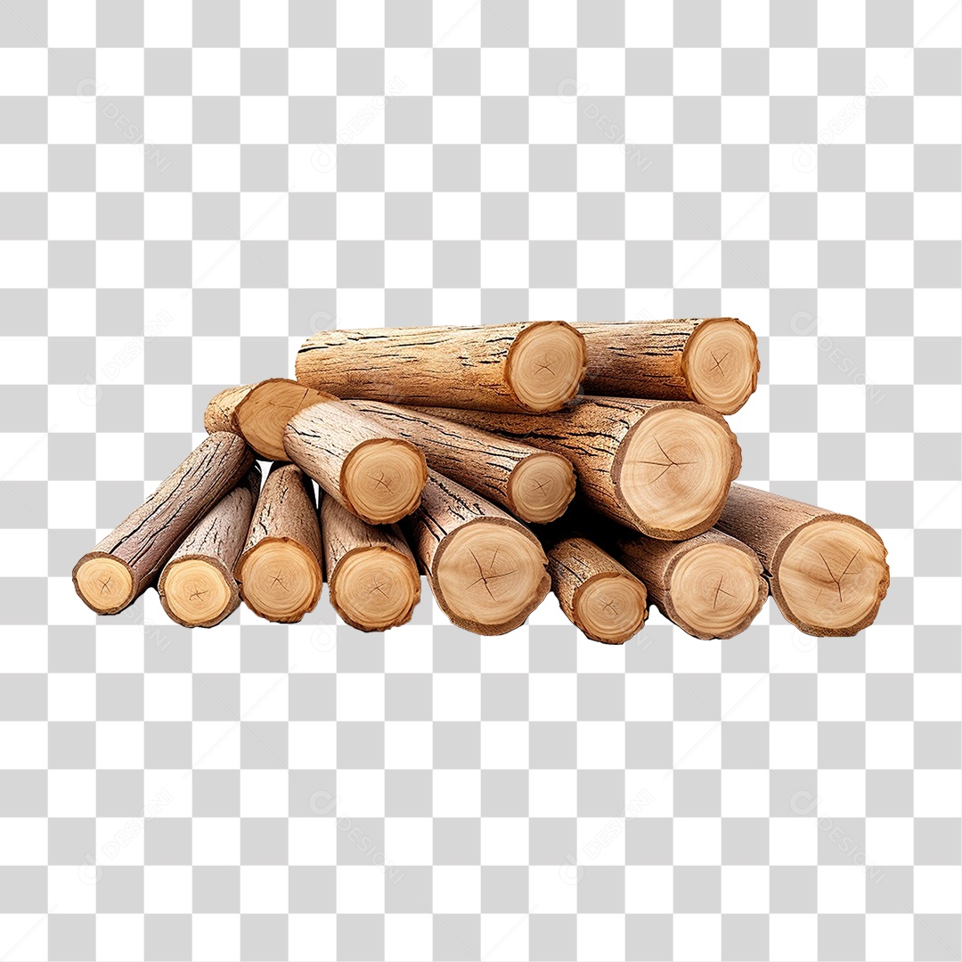 Pedaço de Madeira PNG Transparente