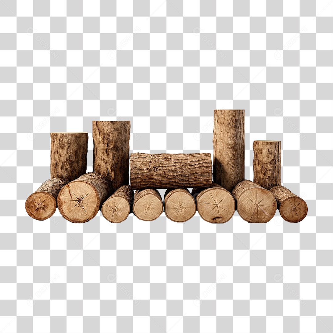 Pedaço de Madeira PNG Transparente