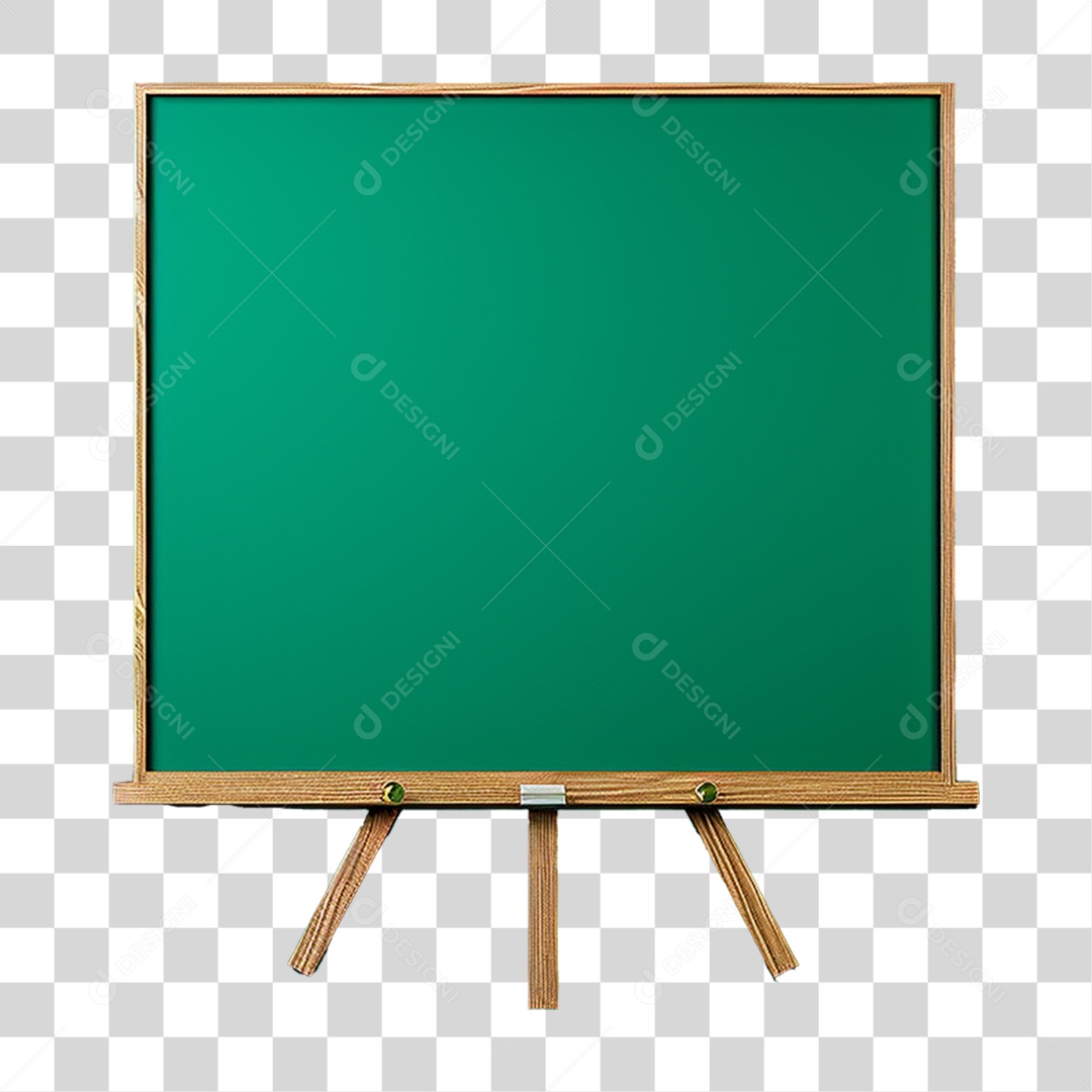 Elemento 3D Quadro PNG Transparente