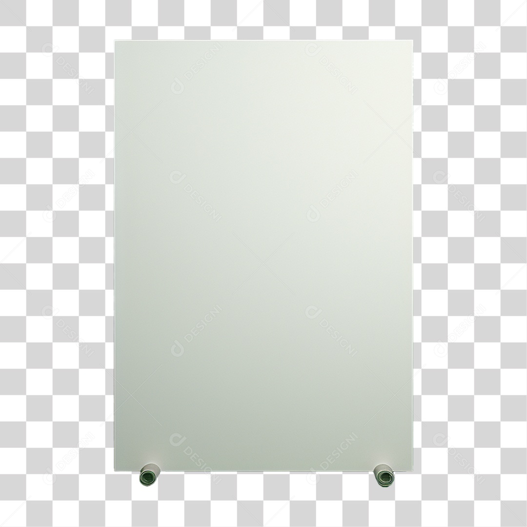 Quadro Branco PNG Transparente