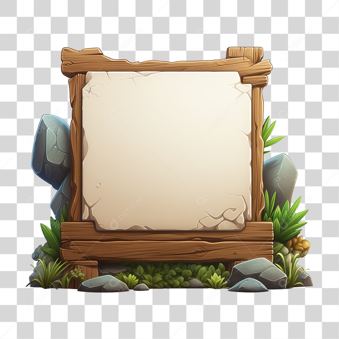 Quadro Branco PNG Transparente