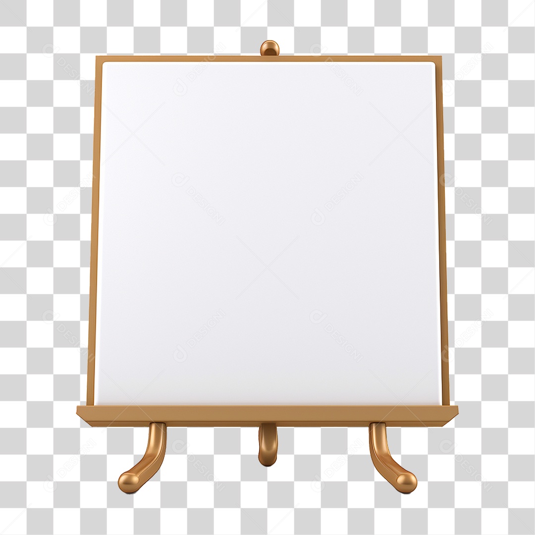 Quadro Branco PNG Transparente