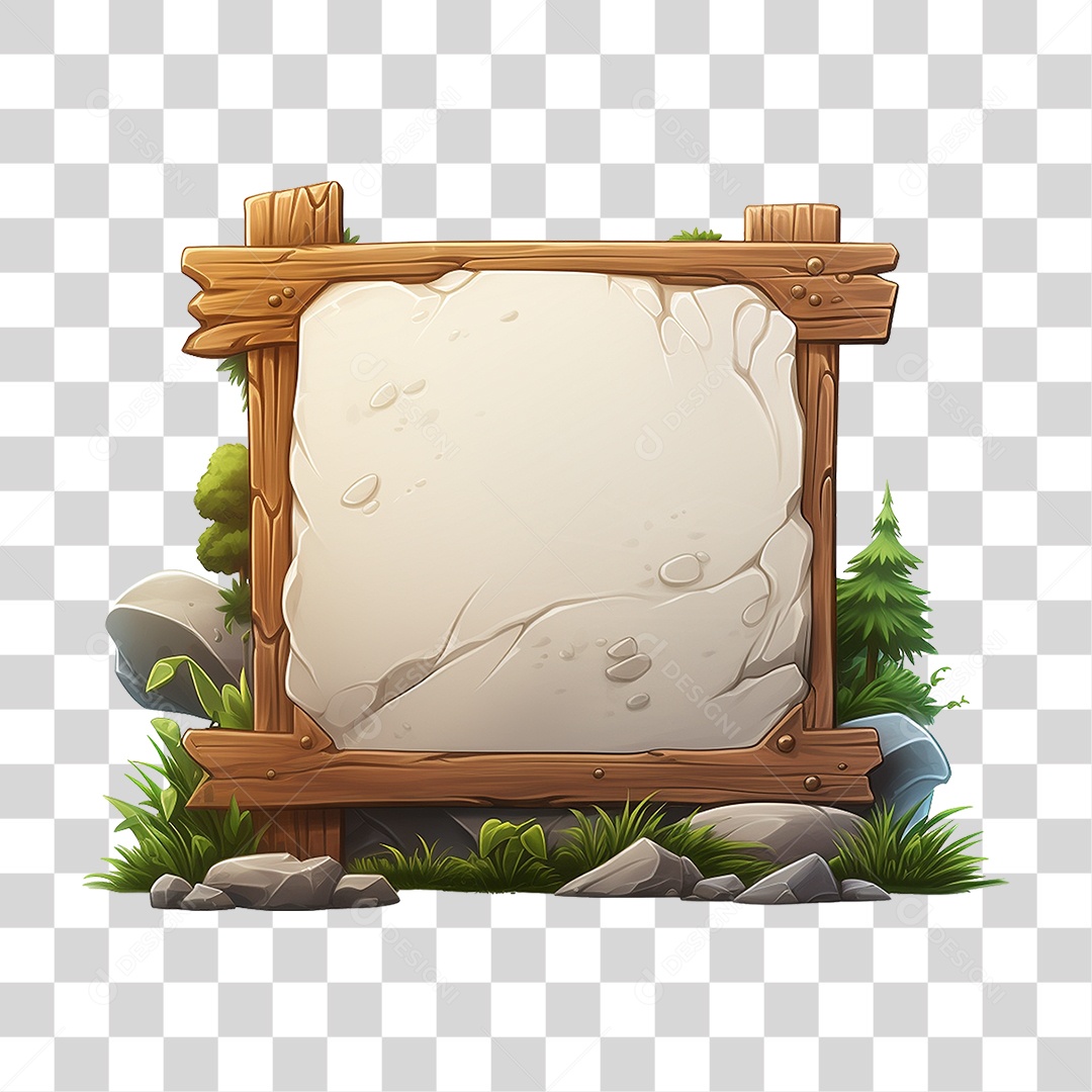 Quadro Branco PNG Transparente