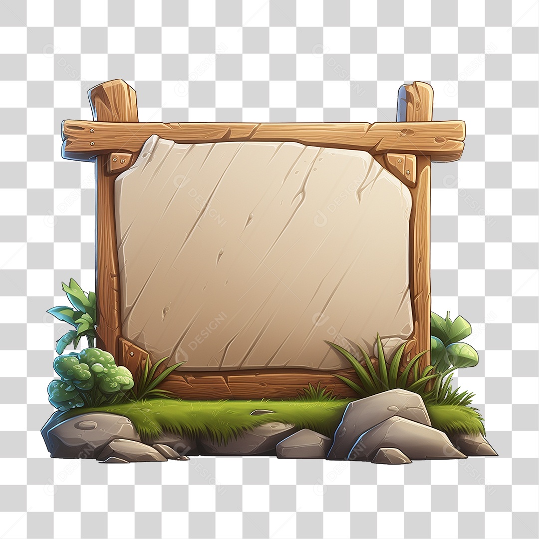 Quadro Branco PNG Transparente