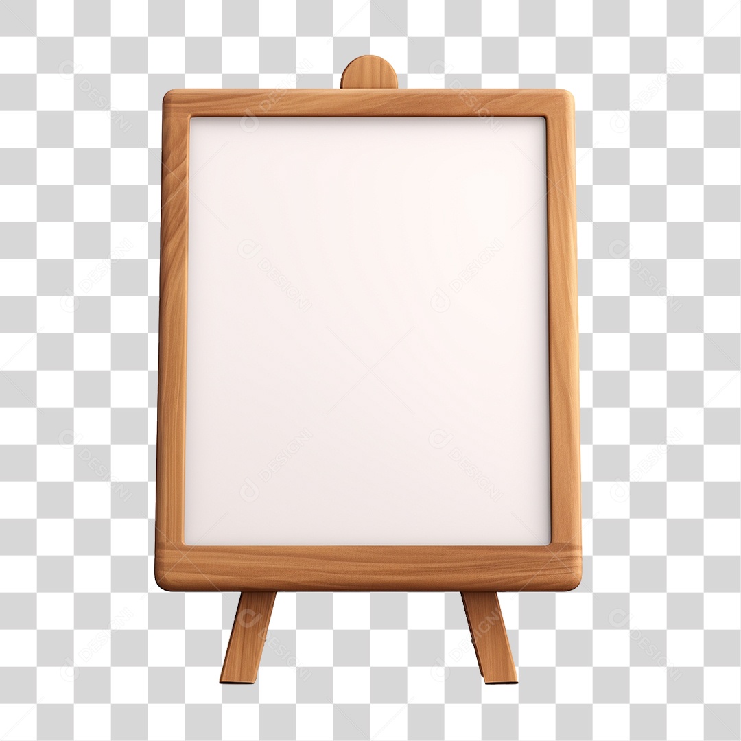 Quadro Branco PNG Transparente