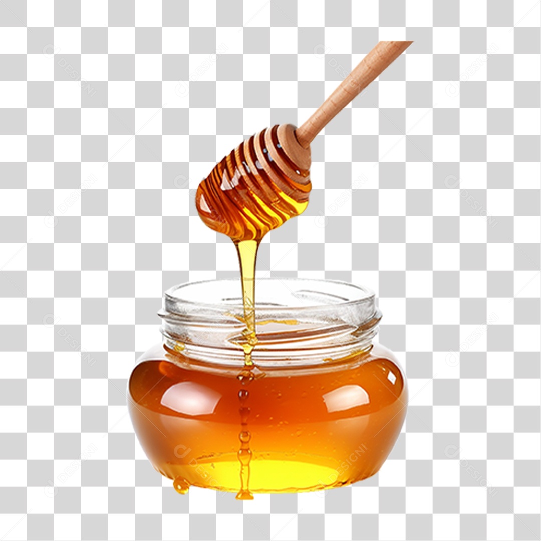 Pote de Mel PNG Transparente