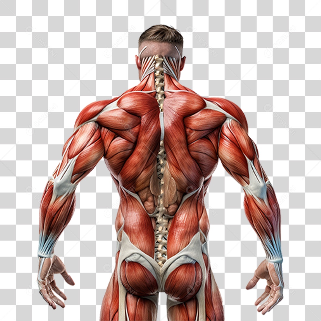 Homem Músculos Corpo PNG Transparente