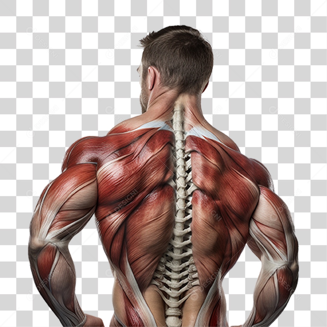 Homem Músculos Corpo PNG Transparente