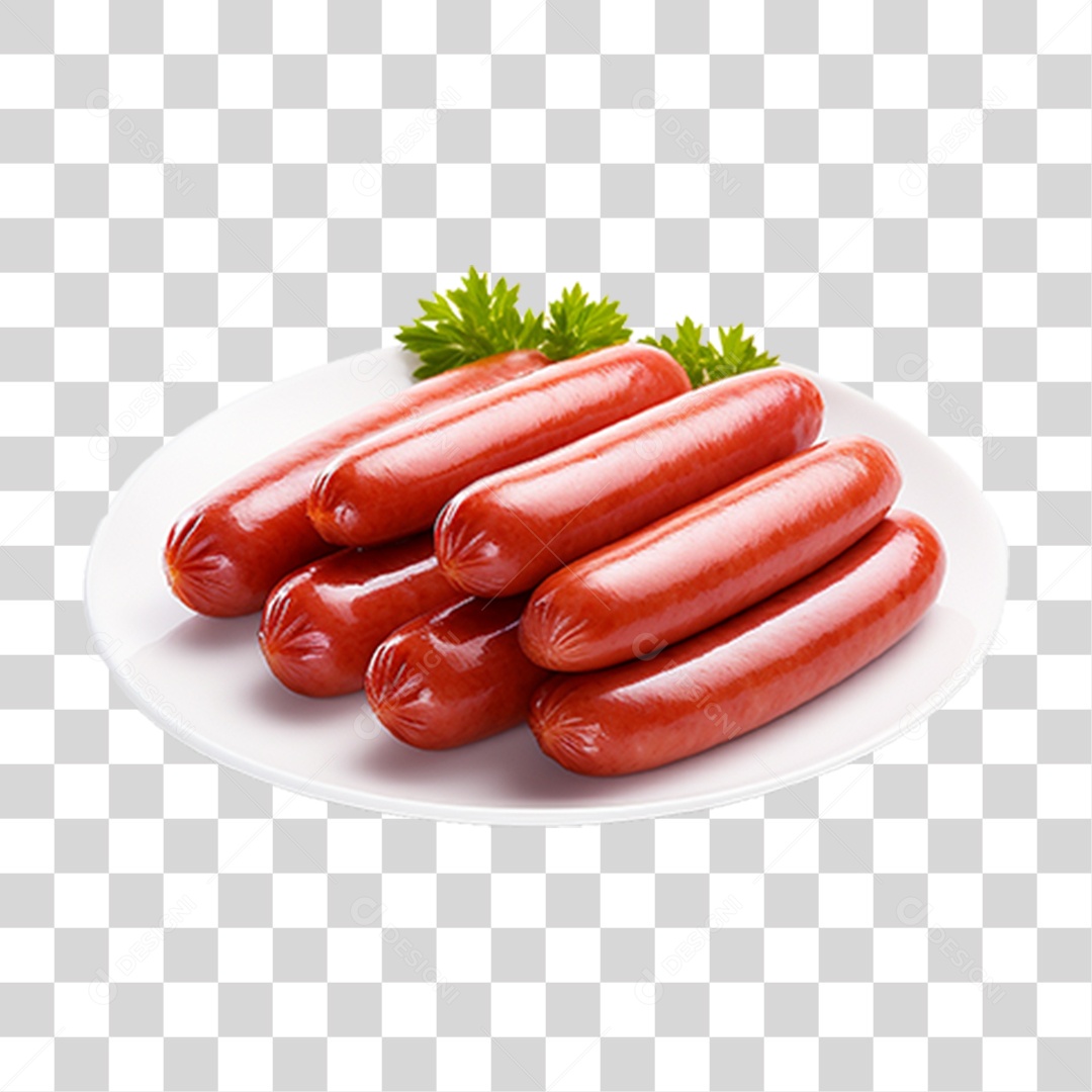 Slsicha de Cachorro Quente Hot-Dog PNG Transparente