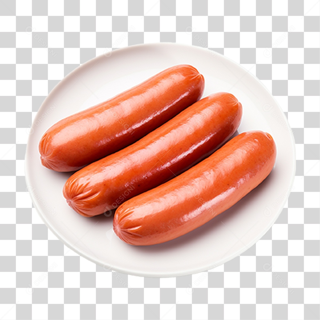 Slsicha de Cachorro Quente Hot-Dog PNG Transparente