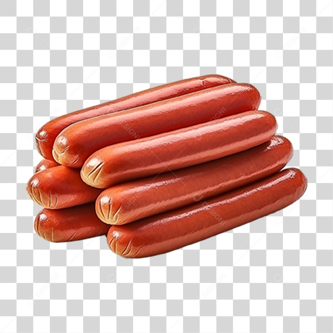 Slsicha de Cachorro Quente Hot-Dog PNG Transparente