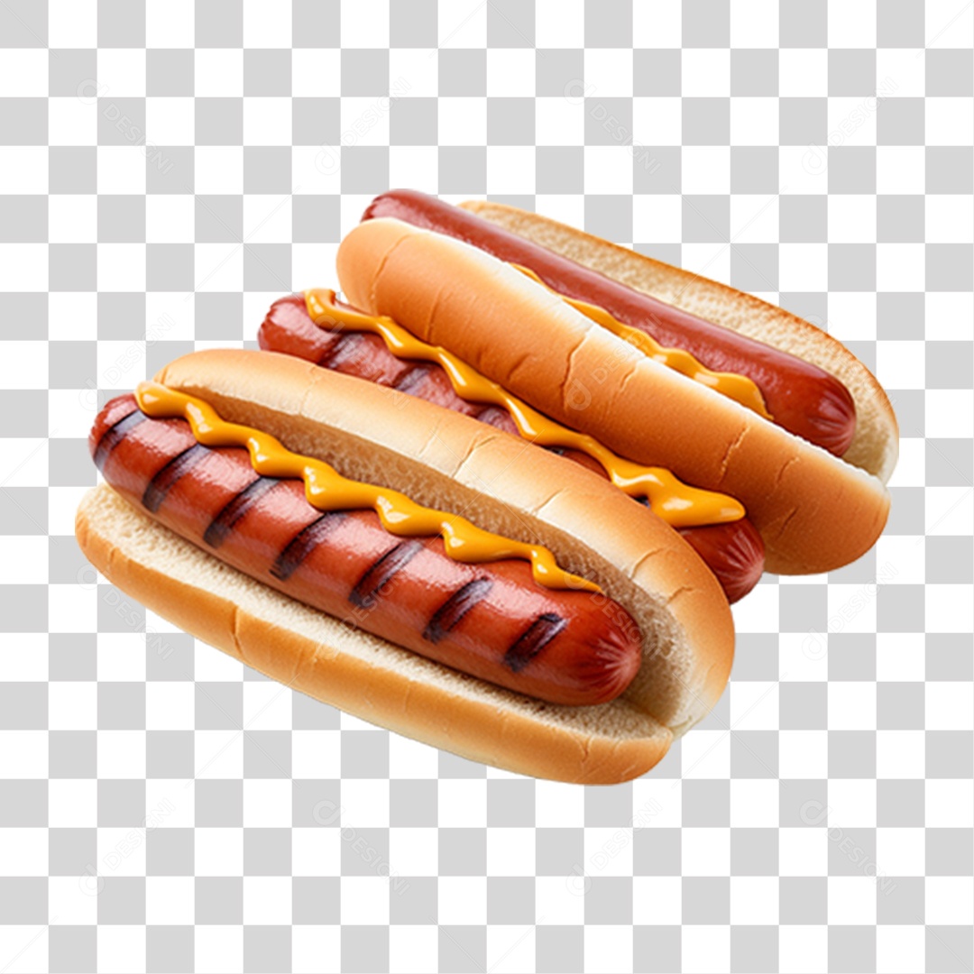 Cachorro Quente Hot-Dog PNG Transparente