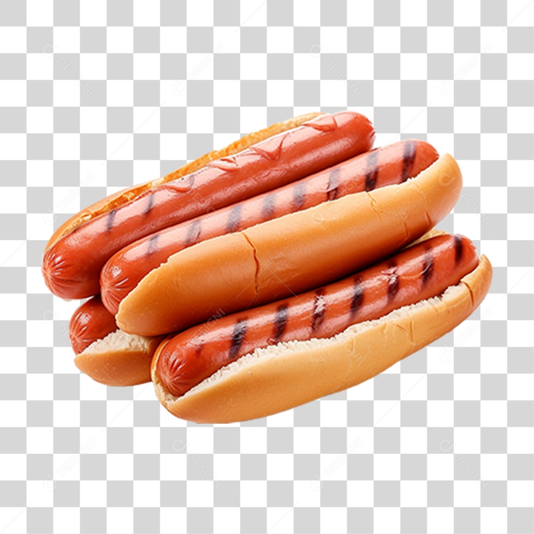 Cachorro Quente Hot-Dog PNG Transparente