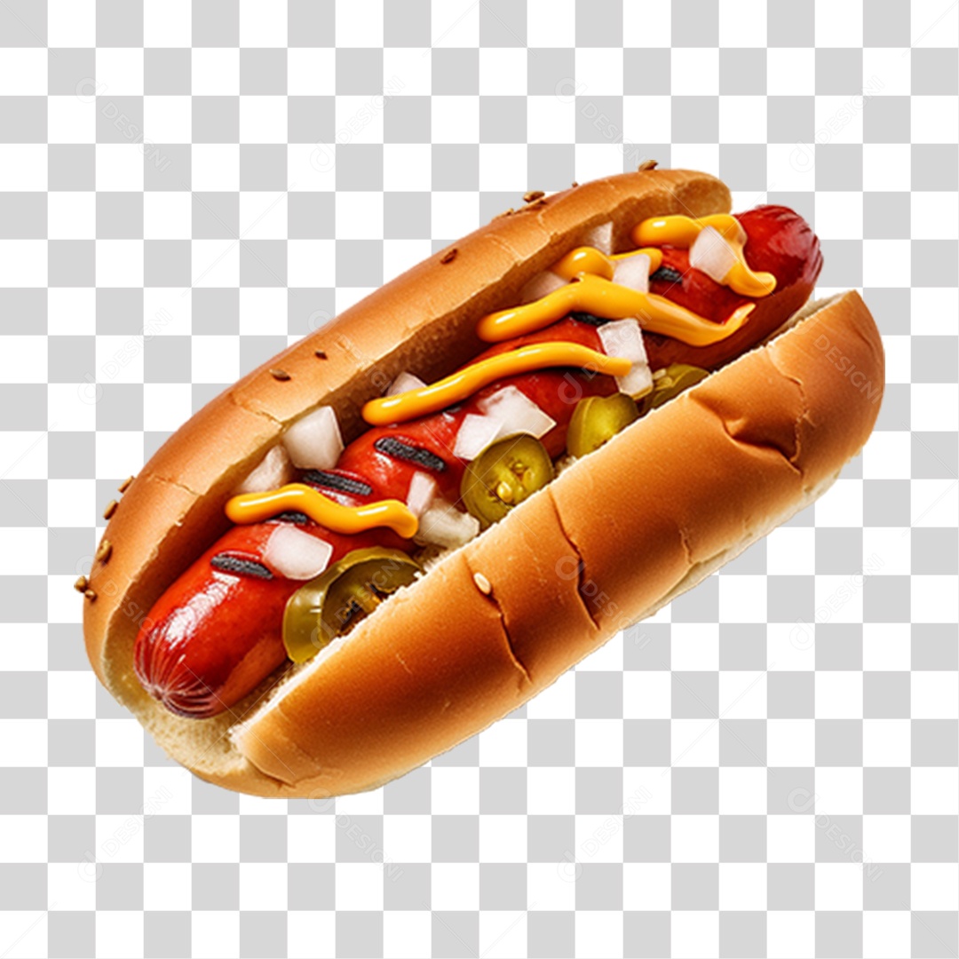 Cachorro Quente Hot-Dog PNG Transparente