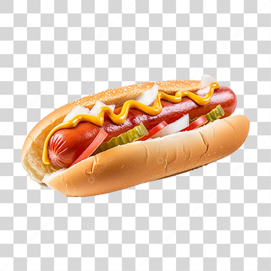 Cachorro Quente Hot-Dog PNG Transparente