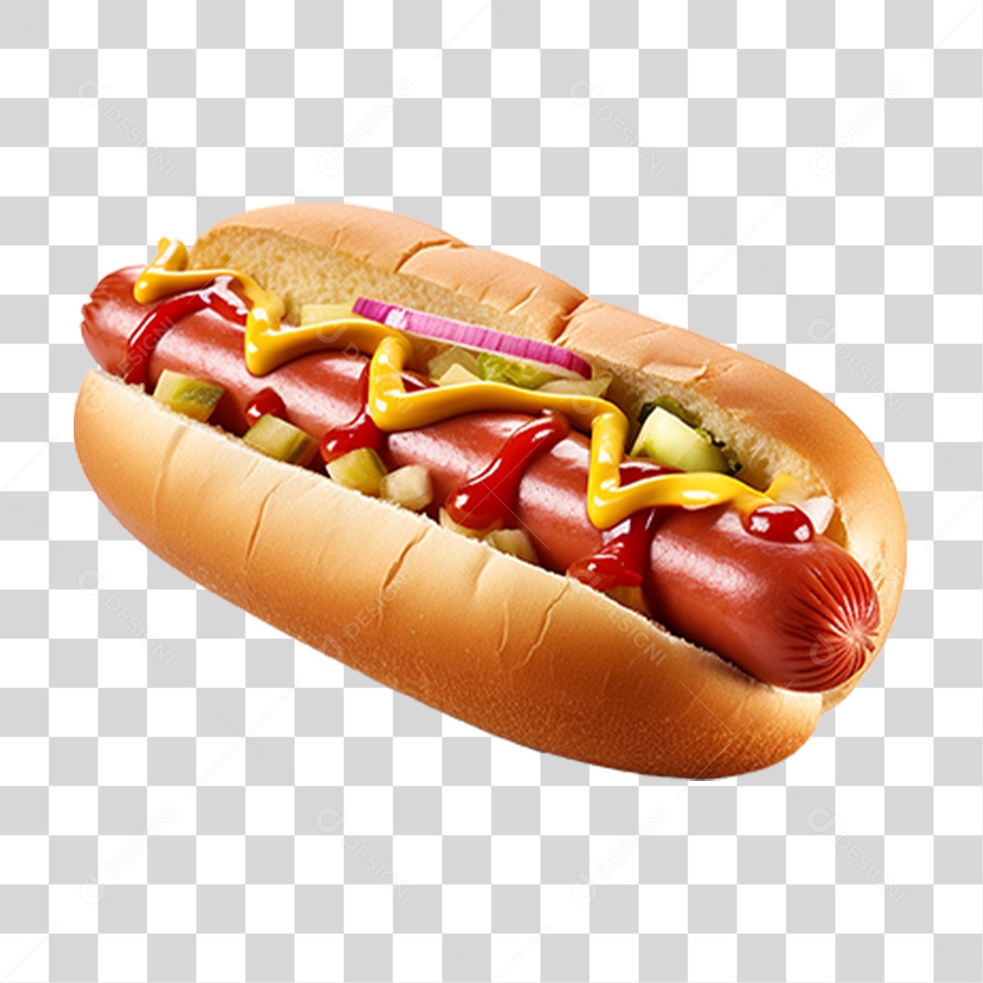 Cachorro Quente Hot-Dog PNG Transparente