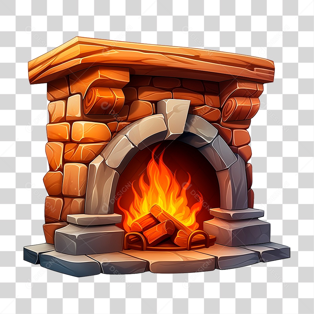 Lareira PNG Transparente