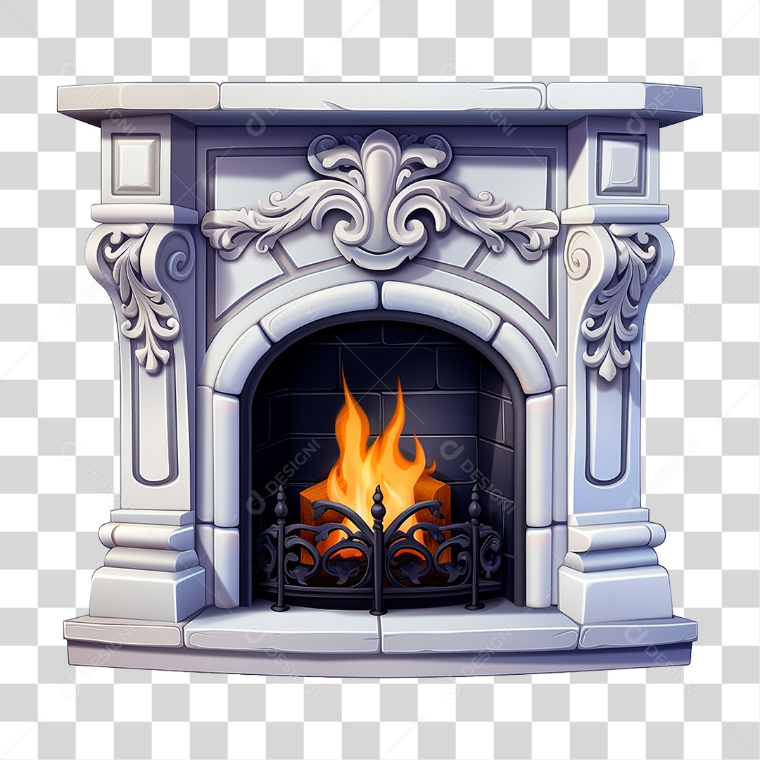 Lareira PNG Transparente